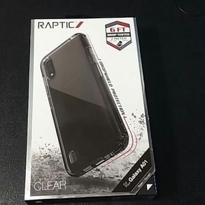 Galaxy A01 phone clear.